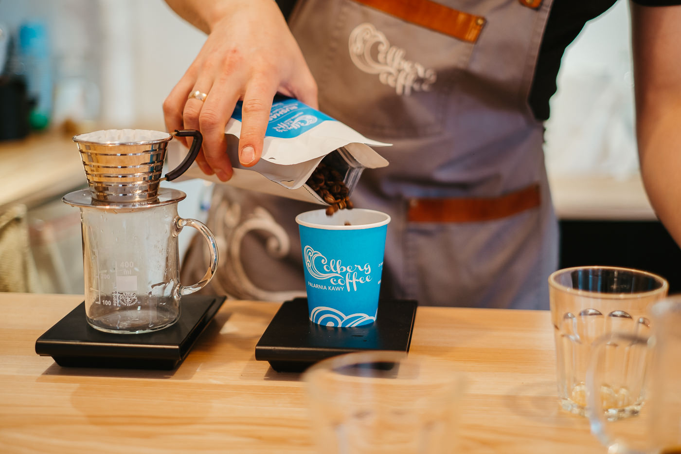 Profile palenia kawy - jasno palona kawa