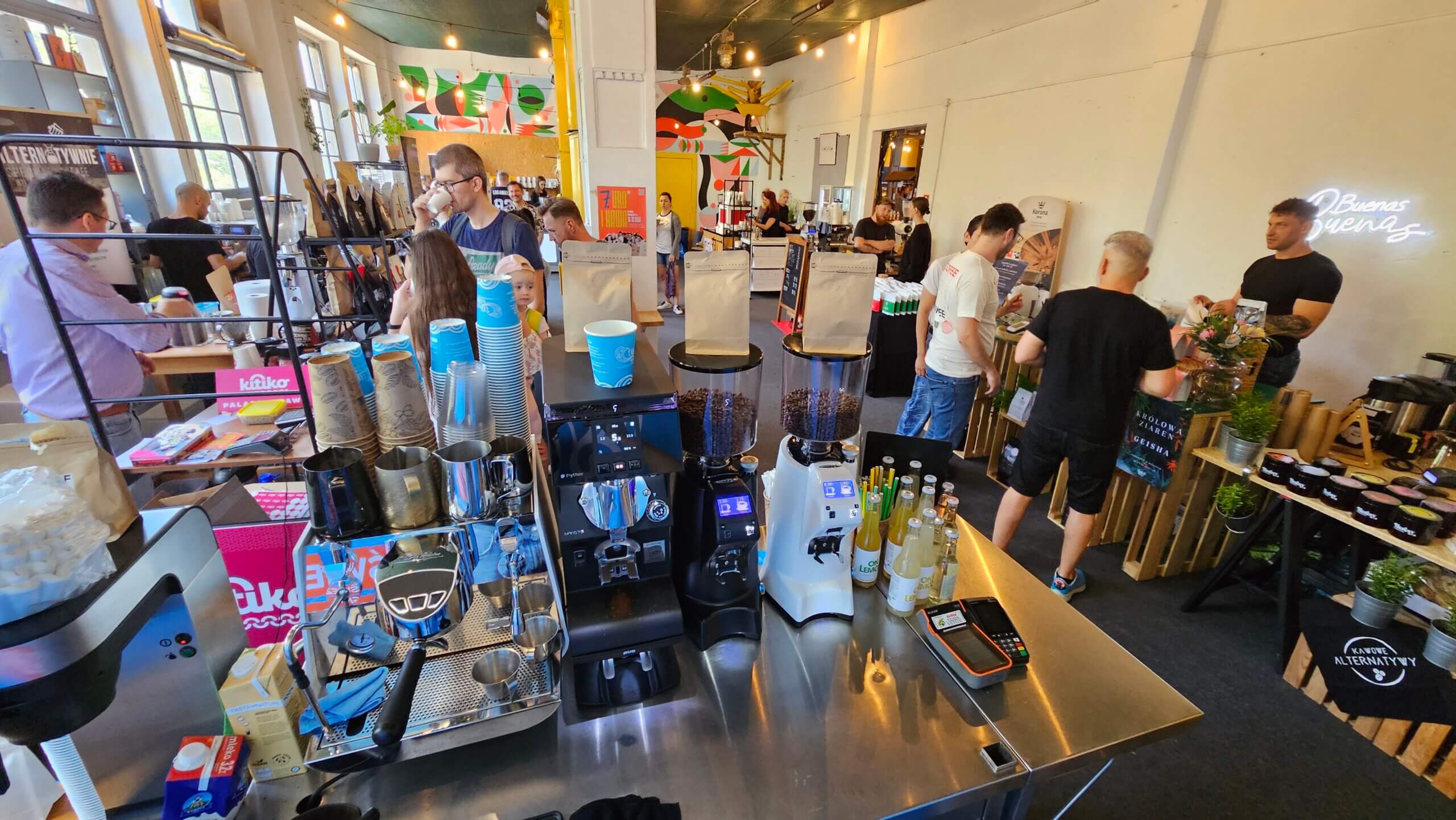 Stoisko ColbergCoffee na Festiwalu Kawy – palarnia kawy Szczecin