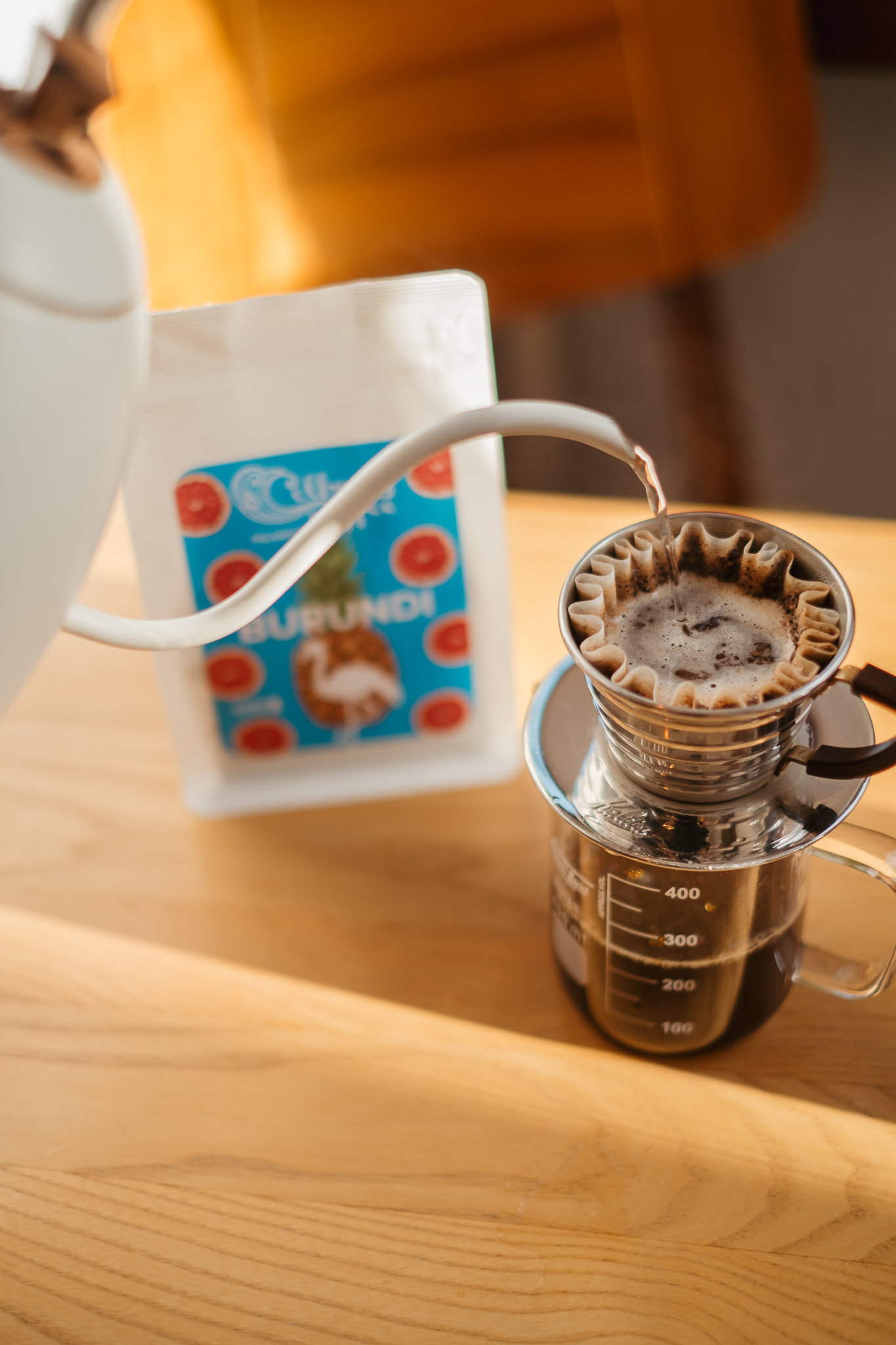 Jaka jest najlepsza kawa jasno palona? Dla nas kawa z Afryki n na przykład Burundi z dripa.