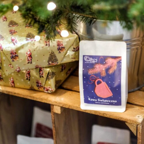 kawa pod choinke
