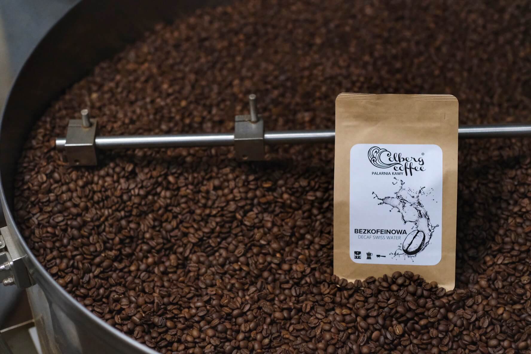 kawa bezkofeinowa ziarnista świeżo palona