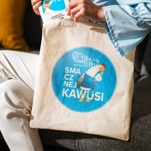 Torba bawełniana „Smacznej Kawusi” – Colbergcoffee