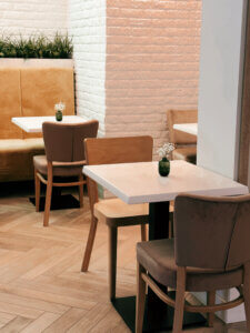 wnętrze w Neo Bistro Mariacka