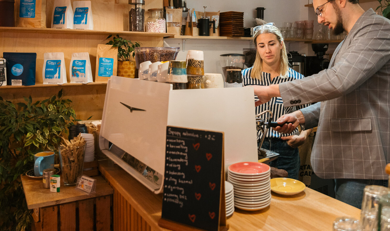 Victoria Arduino Eagle One white w kawiarni speciality w Kołobrzegu