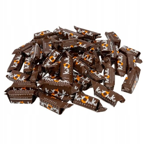 Alternative view of Krówki o smaku czekoladowym 220 g | Krówka Kołobrzeska