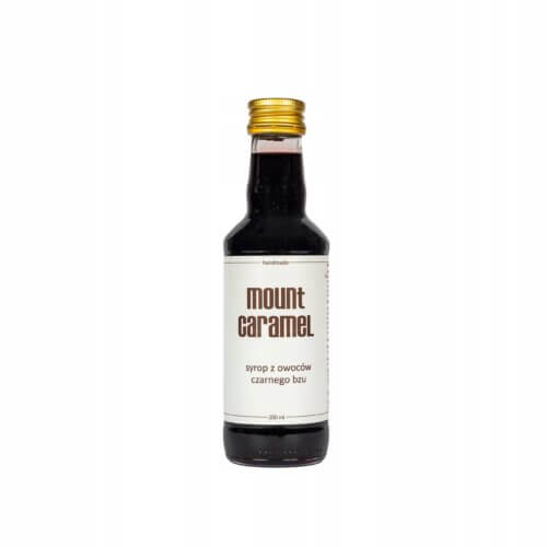 Mount Caramel Dobry Syrop Z OWOCÓW CZARNEGO BZU 200 ml