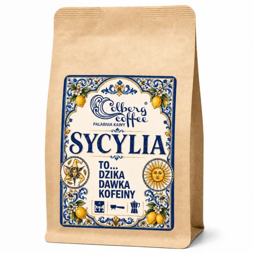 Sycylia Espresso 50/50 - włoska kawa do ekspresu Colbergcoffee