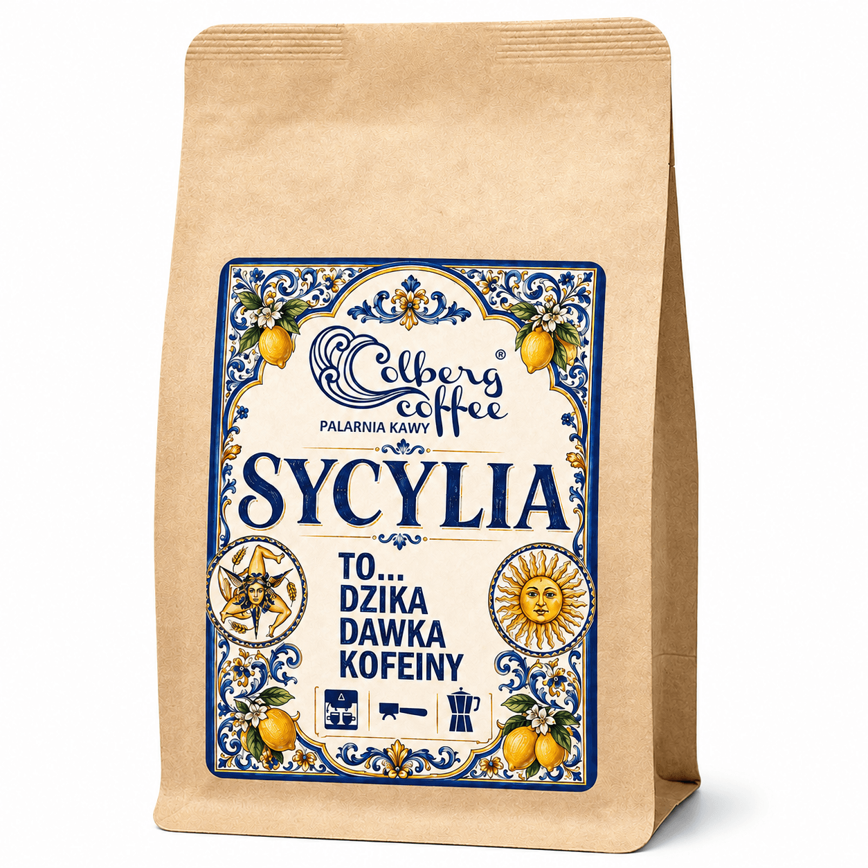 Sycylia Espresso 50/50 - włoska kawa do ekspresu | Colbergcoffee