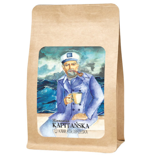 Mieszanka Kapitańska - Kawa Kołobrzeska | Kawa Ziarnista do Ekspresu