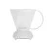 Zaparzacz do kawy Dripper 500 ml biały + 100 filtrów Clever