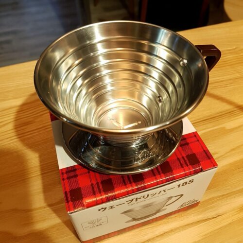 Alternative view of Kalita wave stainless steal 185 - dripper ze stali nierdzewnej