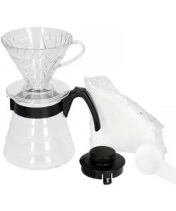 Zestaw do kawy V60 Craft Coffee Maker - dripper + serwer + filtry Hario, zdjęcie 2
