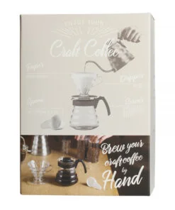 Zestaw do kawy V60 Craft Coffee Maker - dripper + serwer + filtry Hario, zdjęcie 4