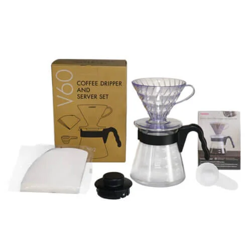 Zestaw do kawy V60 Craft Coffee Maker - dripper + serwer + filtry Hario