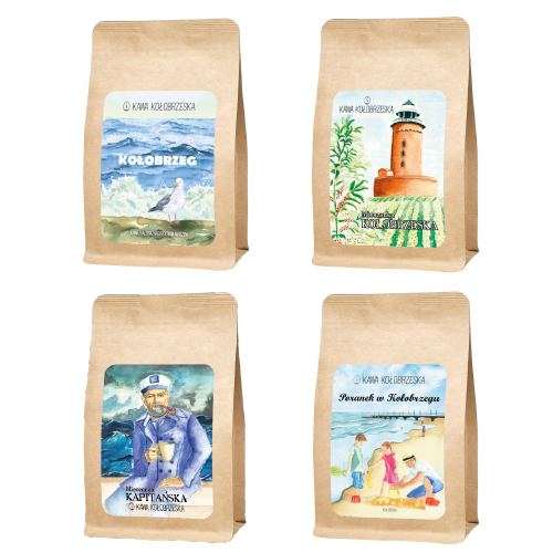 Kawa Kołobrzeska - Zestaw Startowy 4x200g