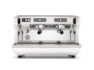AppiaLife 2grAlti bianco fronte Nuova Simonelli Appia Life Standard SEMIAUTOMATIC 2 gr - Ekspres do kawy