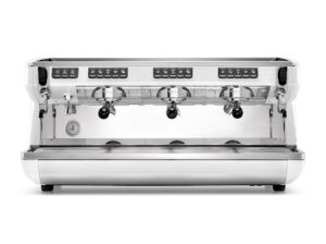 AppiaLife 3grAlti Bianco fronte Nuova Simonelli Appia Life 3 gr VOLUMETRIC - Ekspres do kawy