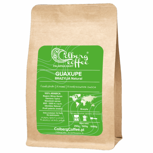 Brazylia Santos Guaxupe - Kawa Ziarnista do ekspresu i kawiarki