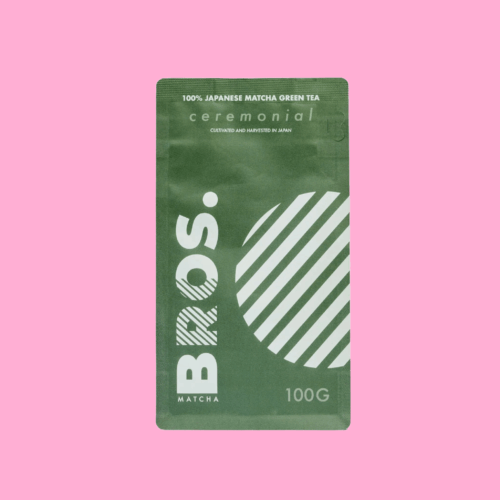 paczka Zielona Herbata Matcha ceremonialna 100g – Matcha Bros