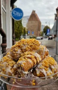St Martin's croissants in Kołobrzeg, baked fresh daily