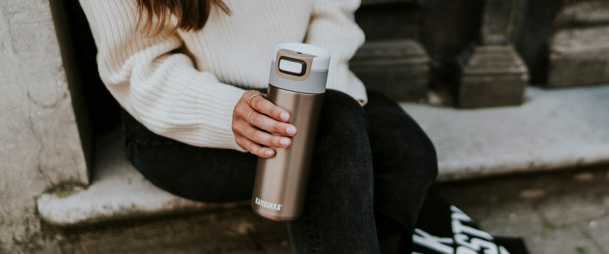 Etna kubek Kubek termiczny Kambukka Etna 300 ml - Pitch Black