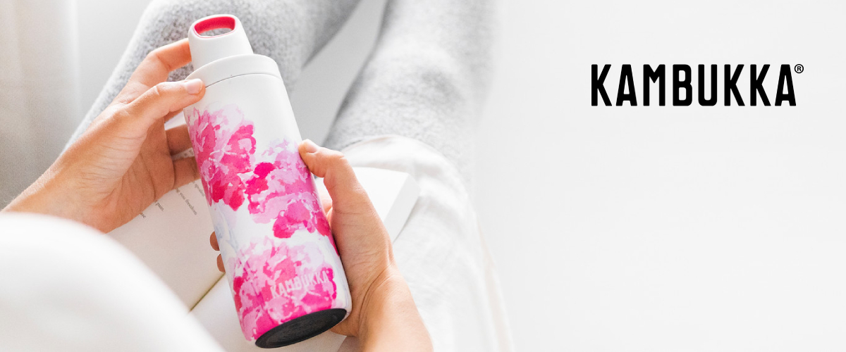 Reno Insulated banner Termiczna butelka na wodę Kambukka Reno Peacock 500 ml