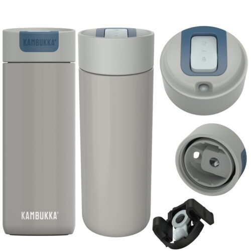 Minimalistyczny design i szary kolor nadają kubkowi elegancji, czyniąc go doskonałym wyborem zarówno do pracy, jak i podczas aktywności na świeżym powietrzu. Kubek Kambukka Olympus Serious Grey to uniwersalny dodatek, który sprawdzi się w każdej sytuacji. Wybierz Kambukka Olympus Serious Grey, jeśli szukasz stylowego i niezawodnego kubka termicznego, który sprosta Twoim oczekiwaniom.