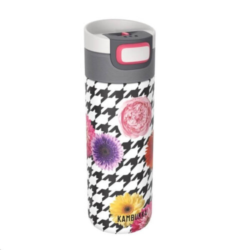 Pojemność: 500 ml Seria: Etna Kolor: Kolorowy Średnica: 71 mm Wysokość: 219 mm Wysokość bez nakrętki: 182 mm Nakrętka: 3w1 Utrzymuje temperaturę ciepłych napojów: Do 9 godzin Utrzymuje temperaturę zimnych napojów: Do 18 godzin Materiał: Izolowana próżniowo stal nierdzewna 18/8 Nie zawiera szkodliwego BPA: ✔