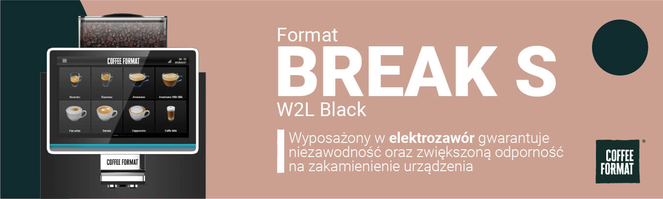 Black w2l 80 Coffee Format - BREAK S W2L GRAY - Ekspres automatyczny