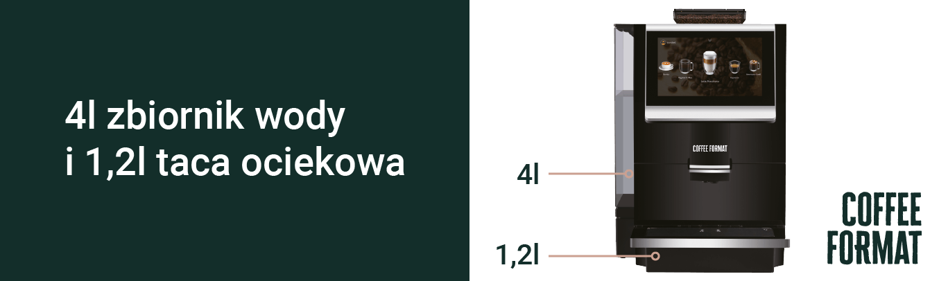 Coffee Format - BLOOM BLACK - Ekspres automatyczny