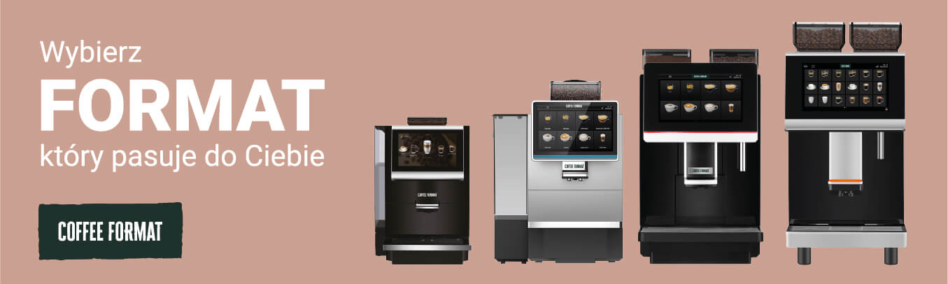 BANNER DOUBLE COFFEE FORMAT 100 Coffee Format - DOUBLE BLACK - Ekspres automatyczny