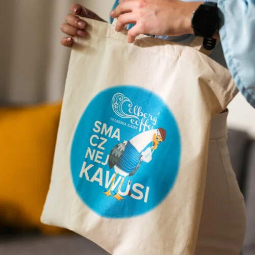Torba bawełna „Smacznej Kawusi” Colbergcoffee