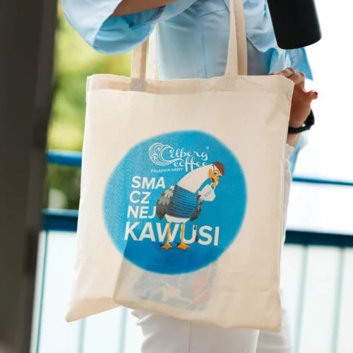 Torba bawełna „Smacznej Kawusi” Colbergcoffee, zdjęcie 3
