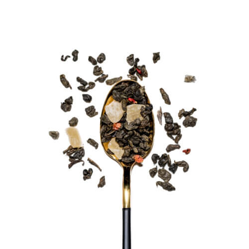 Herbata zielona Gunpowder z Papają 100 g - SUZANN