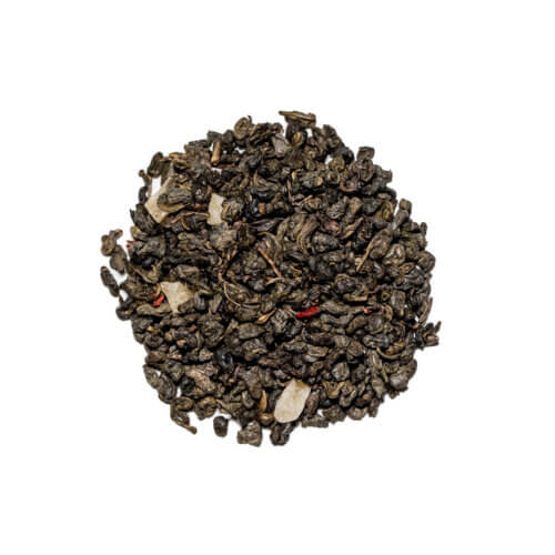 Alternative view of Herbata zielona Gunpowder z Papają 100 g - SUZANN