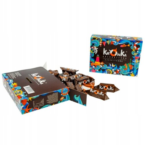 Krówki o smaku czekoladowym 220 g | Krówka Kołobrzeska