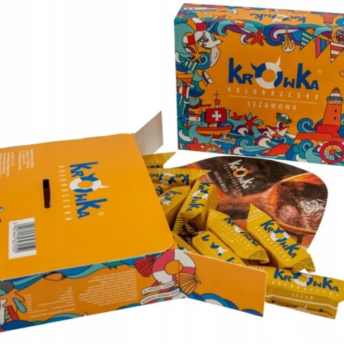 Krówki o smaku sezamu 220 g | Krówka Kołobrzeska