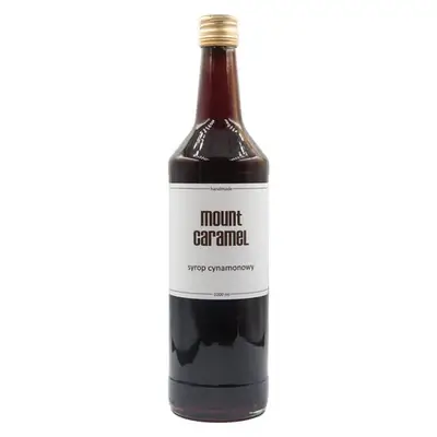 Mount Caramel Dobry Syrop CYNAMONOWY 1000 ml