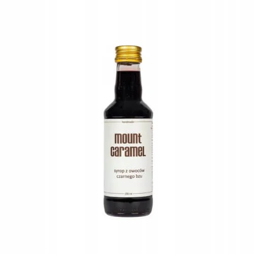 Syrop Z OWOCÓW CZARNEGO BZU 200 ml Mount Caramel