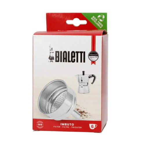 Bialetti Imbuto Replacement Funnel Filter for 6-Cup Moka Pots