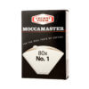 moccamaster filtry papierowe nr 1 80szt Moccamaster papierowe filtry do kawy nr 1 | Technivorm 80 szt