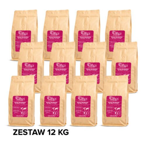Kawa Ziarnista Good Morning Colbergcoffee 12 kg zestaw | Kawa Hurt | Kawa od producenta