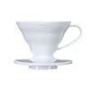 Dripper plastikowy biały V60-01 Hario
