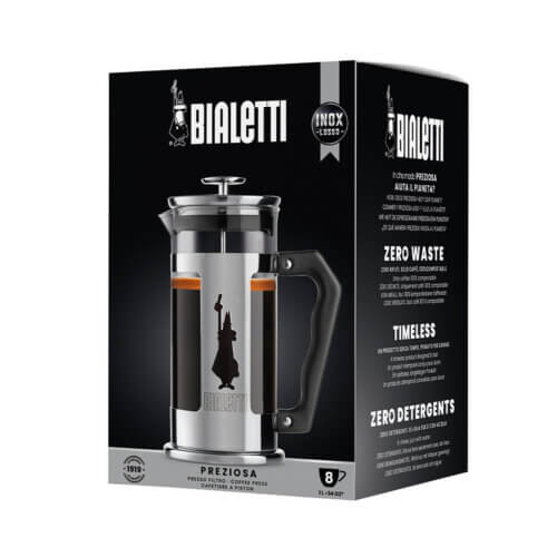 bialetti french press preziosa 1000 ml 8 filizanek French Press Preziosa | Bialetti 1l