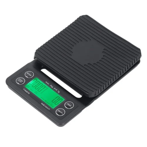 Coffee Scale with Timer 3 kg / 0.1 g, Black