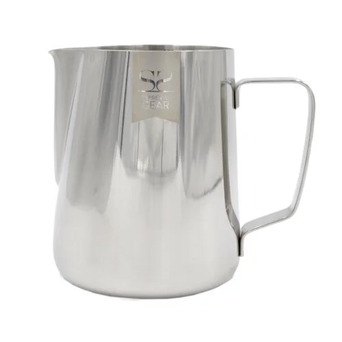Dzbanek do mleka srebrny z miarką Classic Pitcher 600 ml Espresso Gear
