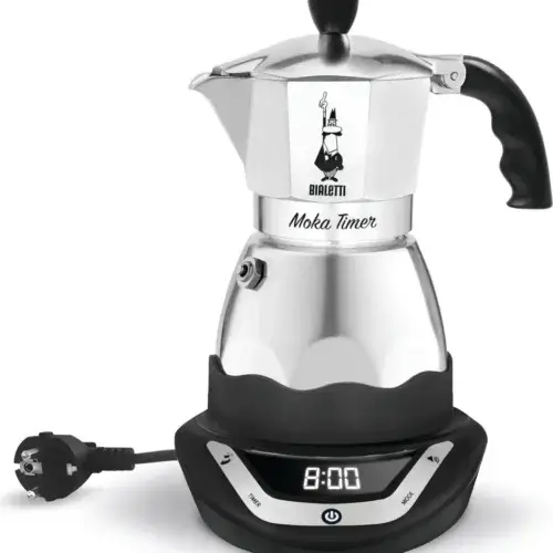Kawiarka elektryczna Moka Timer | Bialetti 270 ml