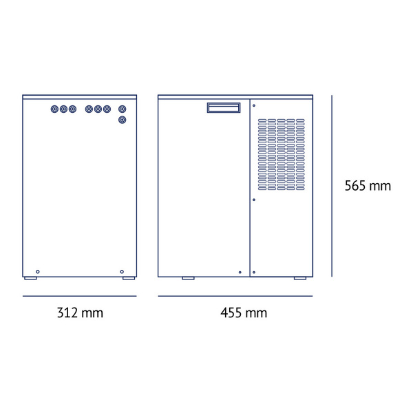 Podblatowy dystrybutor wody gazowanej | FlowCare 150U - obrazek 4