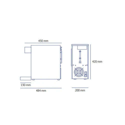 Nablatowy dystrybutor wody 30TP czarny FlowCare, zdjęcie 3