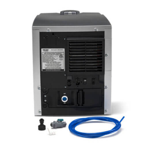 Nablatowy dystrybutor ION Natural Choice woda zimna goraca gazowana tyl Nablatowy dystrybutor z ekranem dotykowym | ION Natural Choice